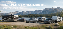 June is National Camping Month! Our Hitch Experts Explain the Best Towing Setups for Trailers, Campers, and RVs