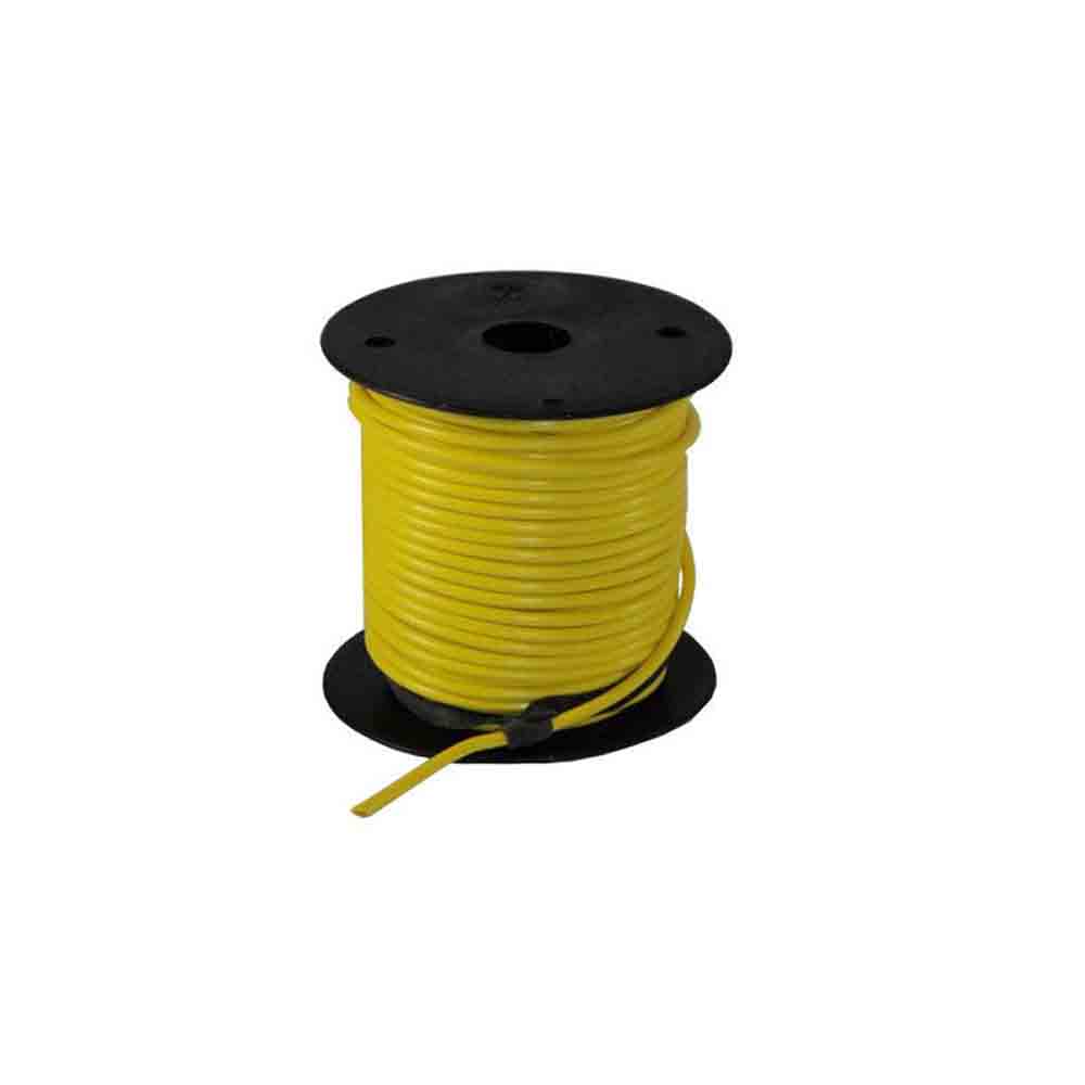 14 Gauge, 100 FT Yellow Wire
