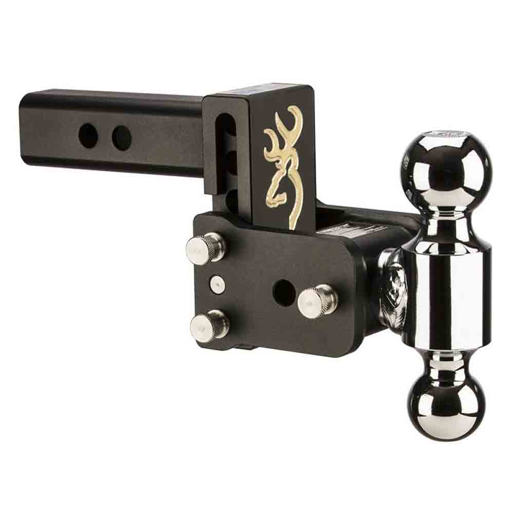 Tow & Stow Browning Edition Double-Ball Ball Mount, 3