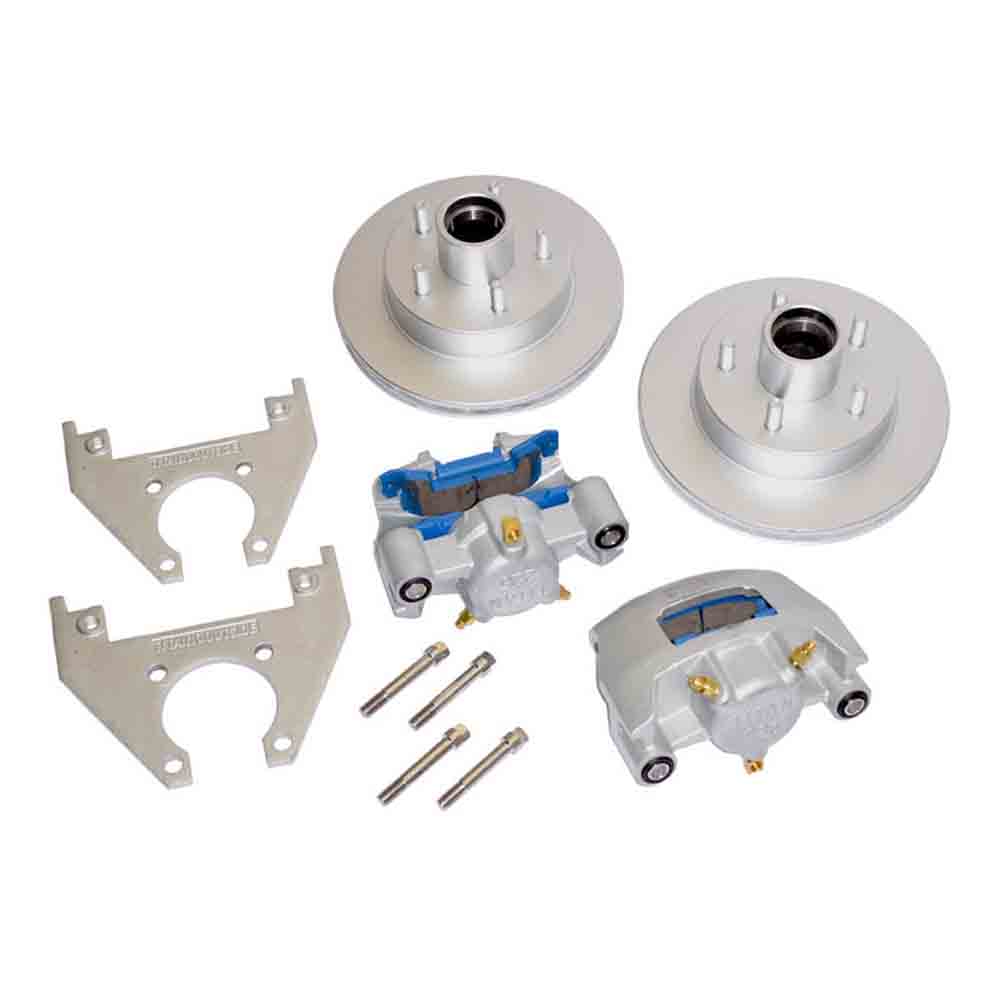 Titan 10 Inch Integral Disc Brake Kit for Trailers - 5 Lug, 3,500 lb. Axle