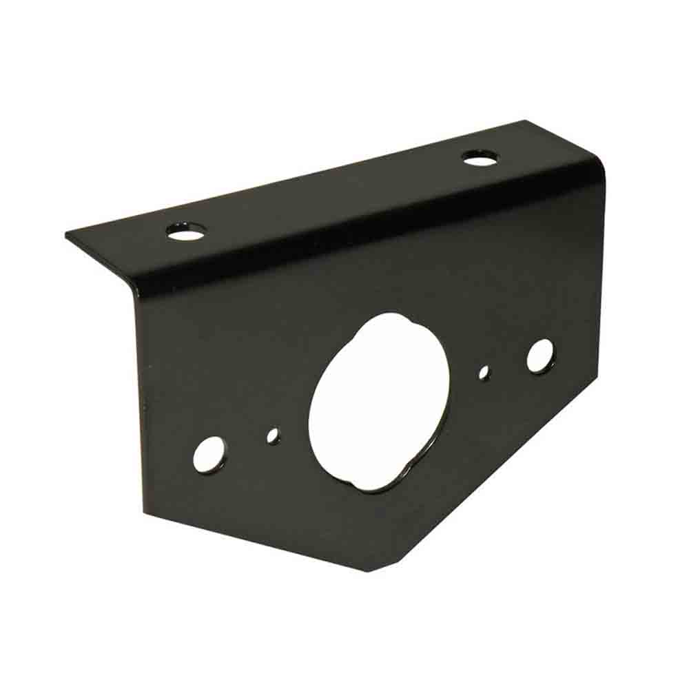 4-Way and 6-Way Socket Black Mounting Bracket