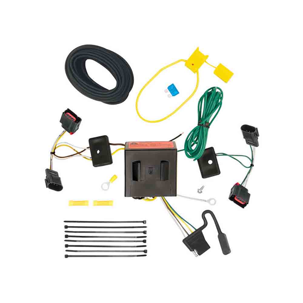 T-One Connector Wiring Light Kit fits 2008-10 Chrysler Town & Country, 2008-12 Dodge Caliber, 2011-13 Dodge Durango, 2008-10 Grand Caravan, 2008-17 Jeep Patriot