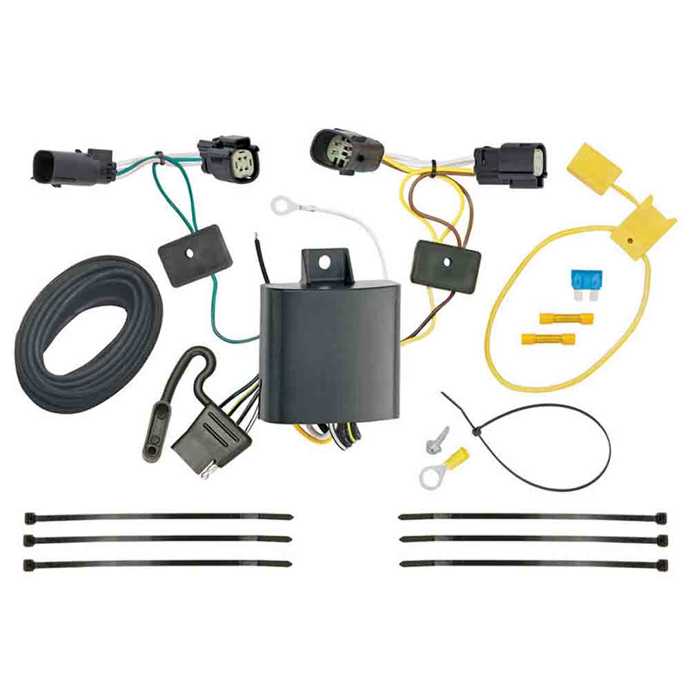 T-One T-Connector Harness, 4-Way Flat, w/Circuit Protected ModuLite HD Module fits 2018-2021 Chevrolet Equinox, Premier Models Only