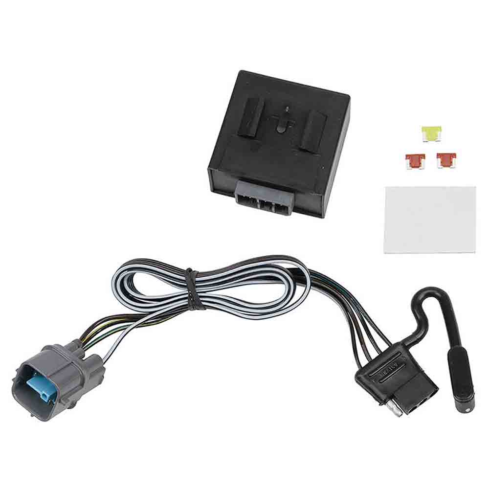 T-One T-Connector Harness, 4-Way Flat, w/Circuit Protected ModuLite HD Module fits Select Honda Ridgeline