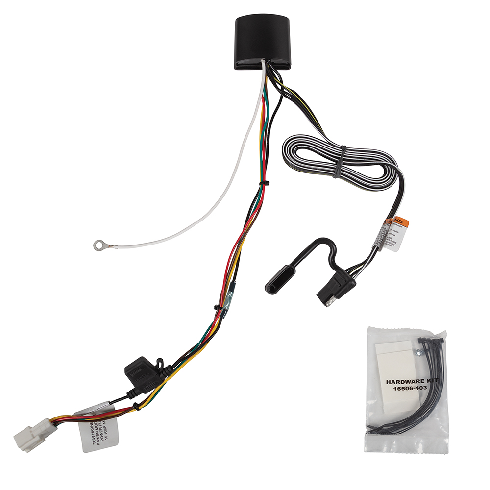 T-Connector Harness, 4-Way Flat, w/Circuit Protected ModuLite HD Module fits Select Toyota Sienna