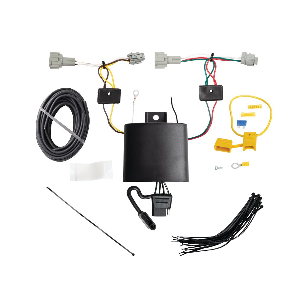 T-One T-Connector Custom Trailer Hitch Harness, 4-Way Flat, fits Select Nissan Kicks