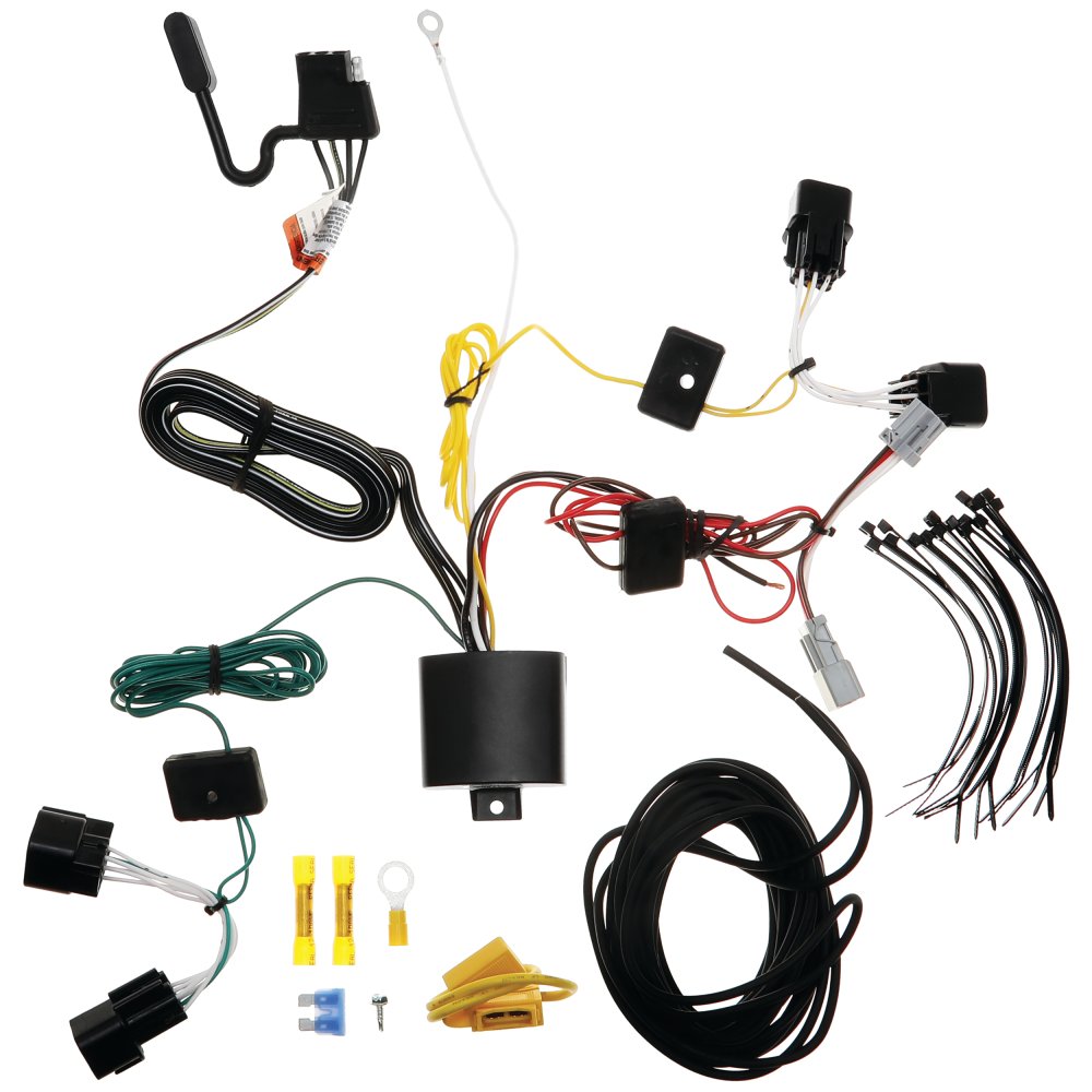 T-One T-Connector Custom Harness, 4-Way Flat, w/Circuit Protected Module fits Select Hyundai Kona