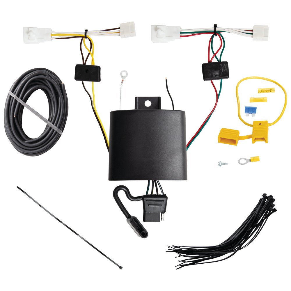 T-One T-Connector Custom Harness, 4-Way Flat, w/Circuit Protected HD Module fits Select Lexus RX350 and RX500h