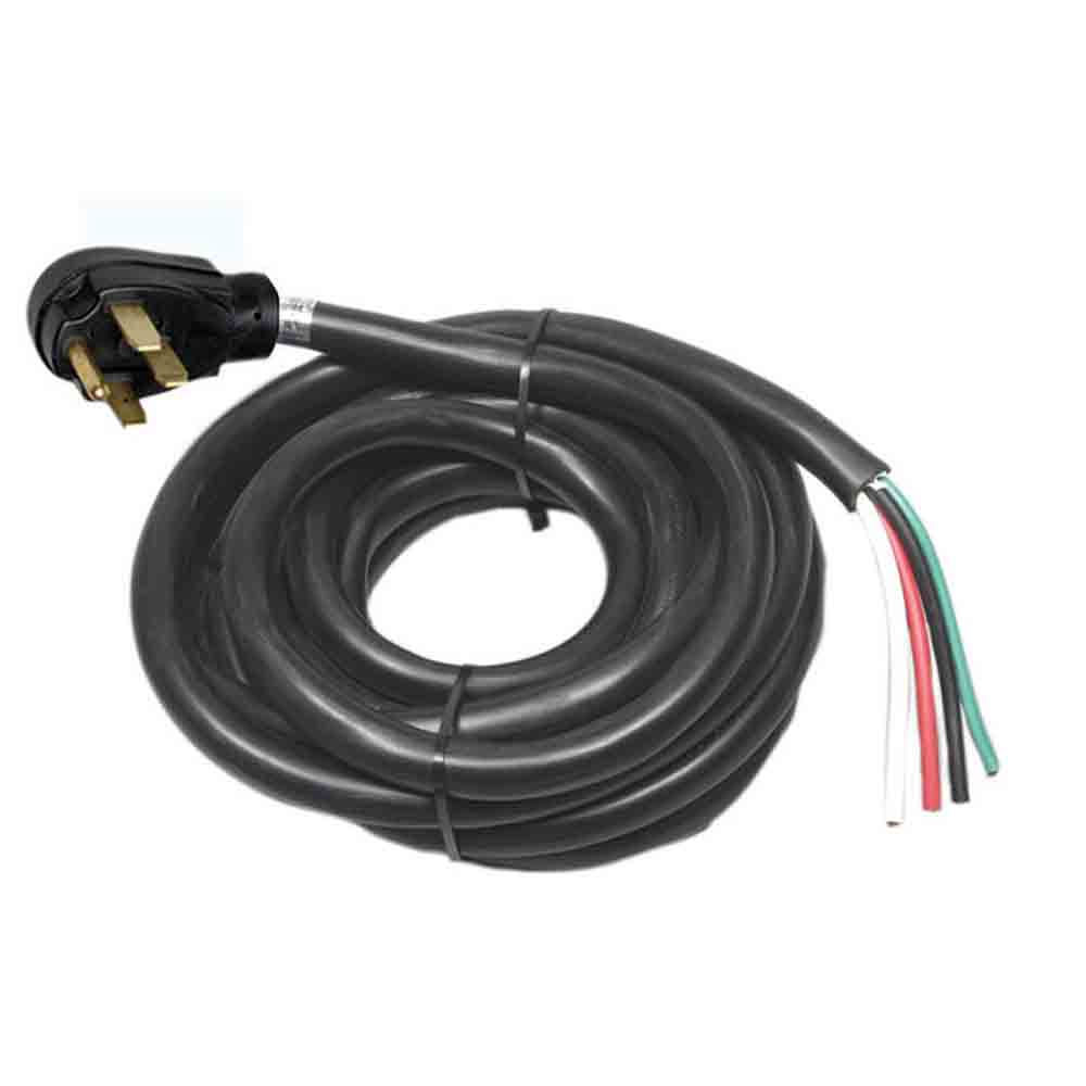 Arcon 50-amp, 110-Volt Power Extension Cord with Stripped End
