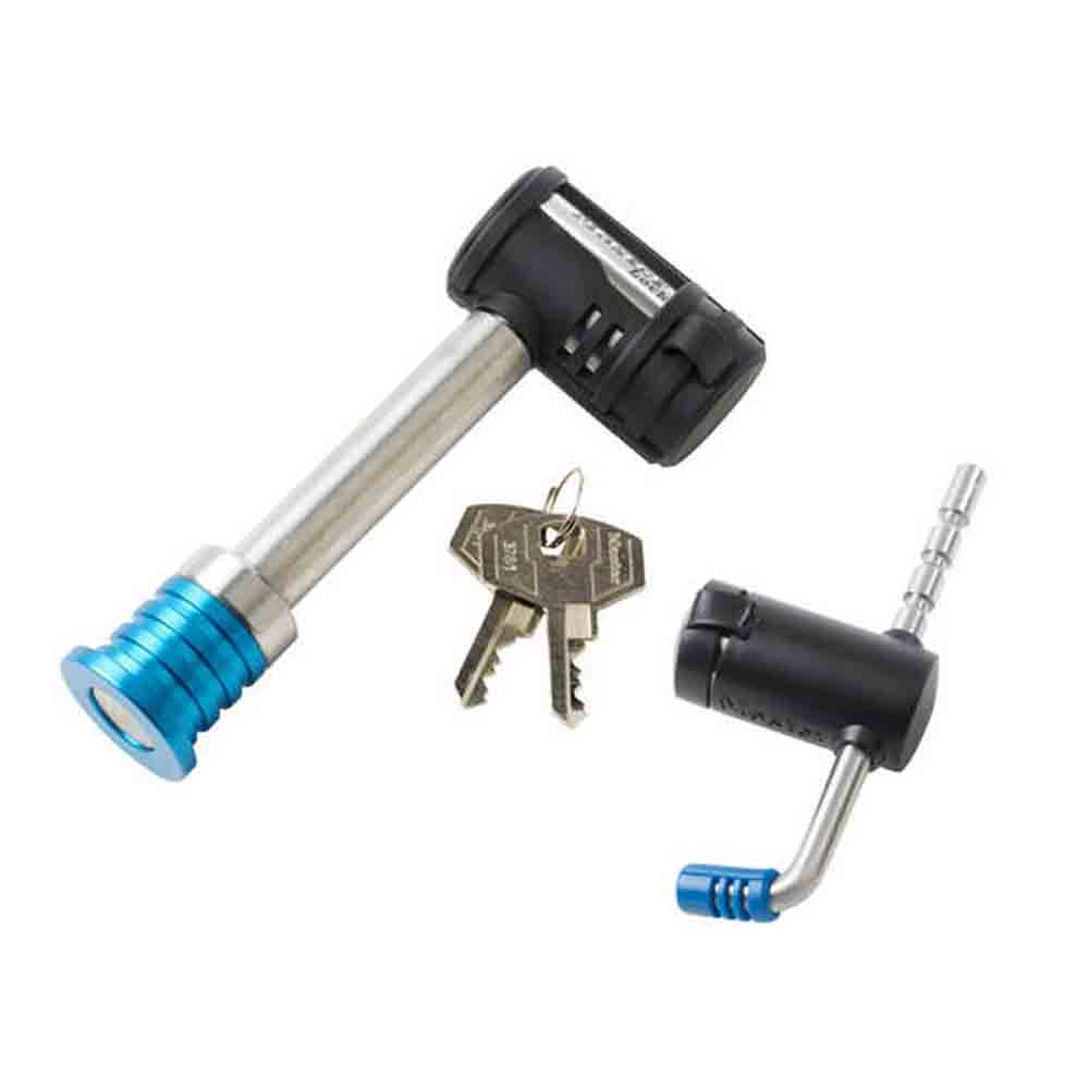 Stainless Steel Barbell Hitch Pin & Coupler Latch Combo