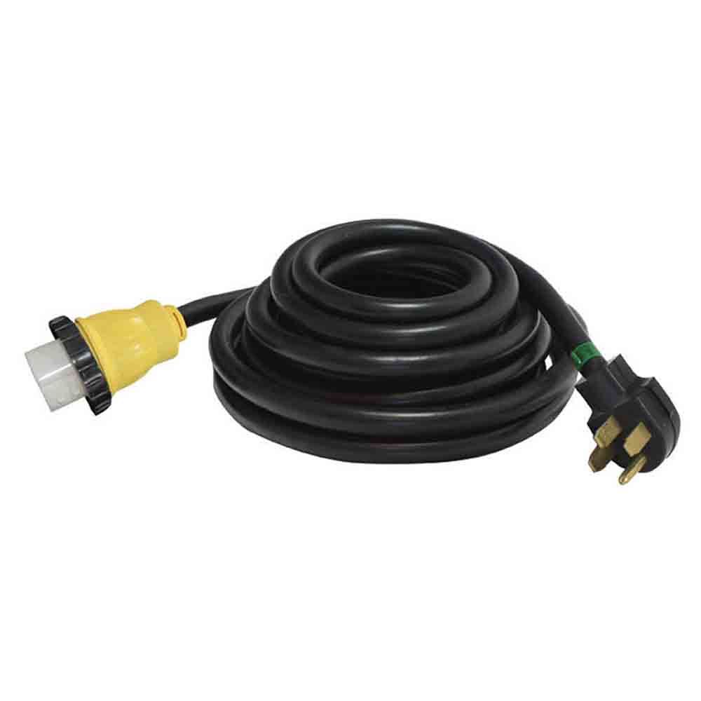 25 Foot Detachable RV Power Cord - 50-Amp 