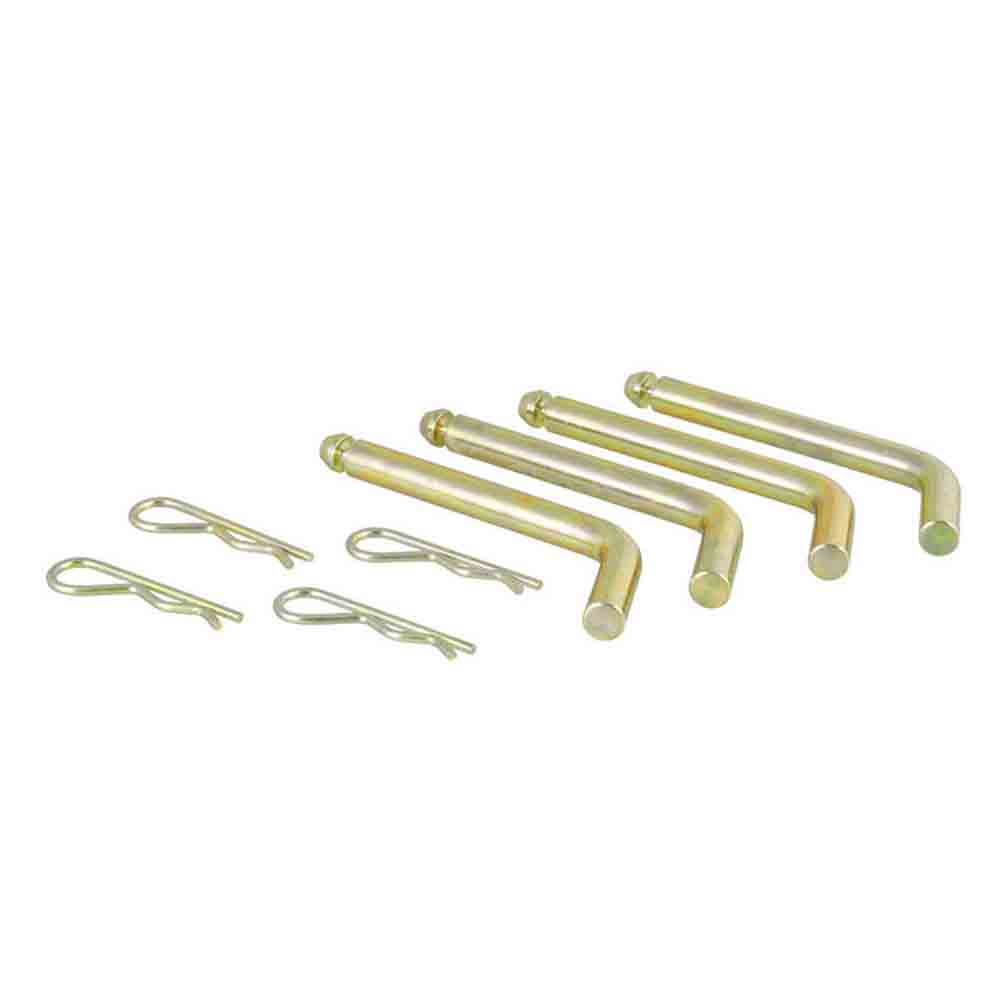 Standard No 2 Picture Hook with Pins - Brass Plated