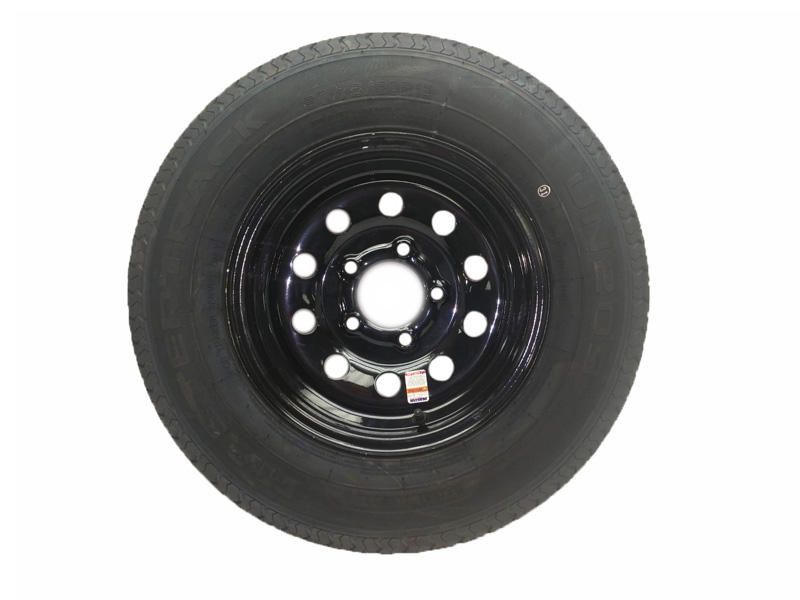 Trailer Tire and Modular Wheel Assembly - 4.80 x 12 Inch on 4 x 4 Bolt Pattern