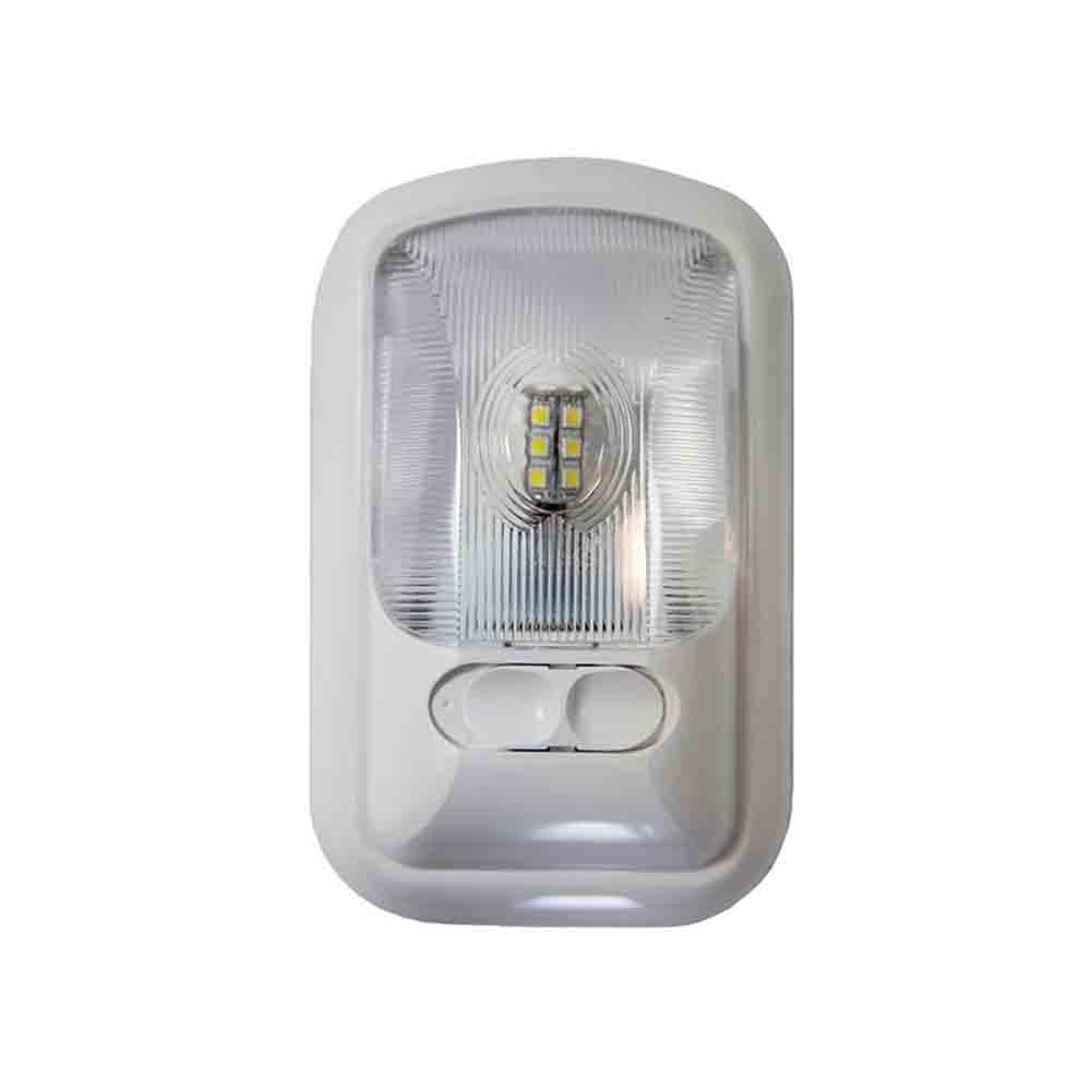 12-Volt Euro-Style Single LED Light - Optic Lens