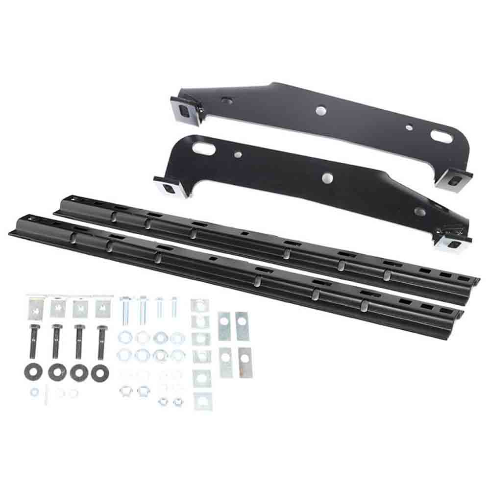 Husky Custom Bracket Install Kit with Rails Fit 2008-16 Ford F-250,350,450 Super Duty Pickups