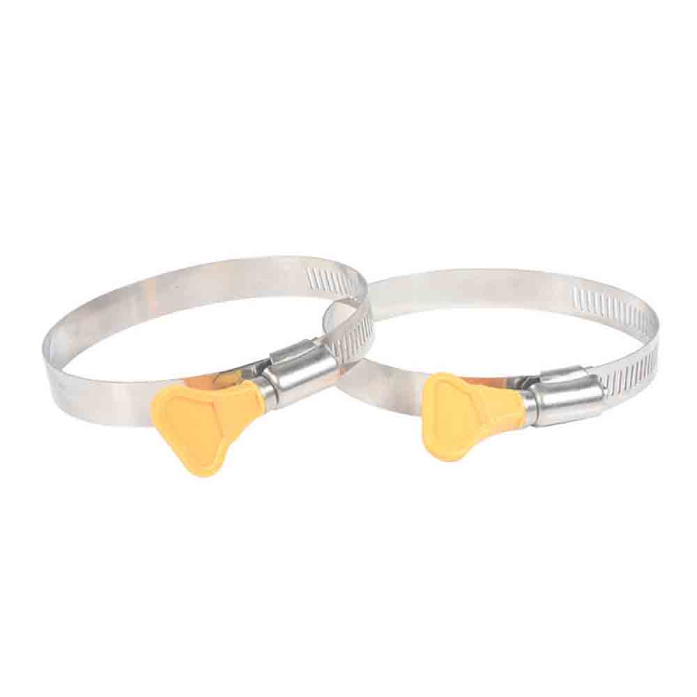 3 Inch Thumb Grip, Twist-It Hose Clamp - Pair