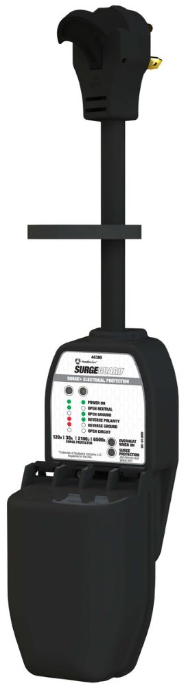 Southwire Surge Guard (44380) - 30 Amp Portable RV Surge Protector - 120 Volt, 2100 Joules