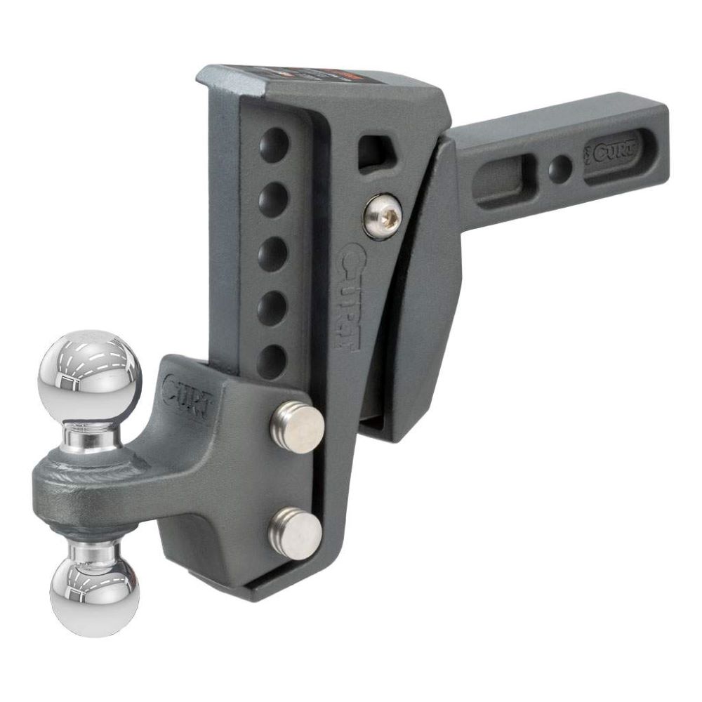 Rebellion XD Adjustable Cushion Hitch (2" Shank, 2", 2-5/16" Balls, 15,000 lb.)