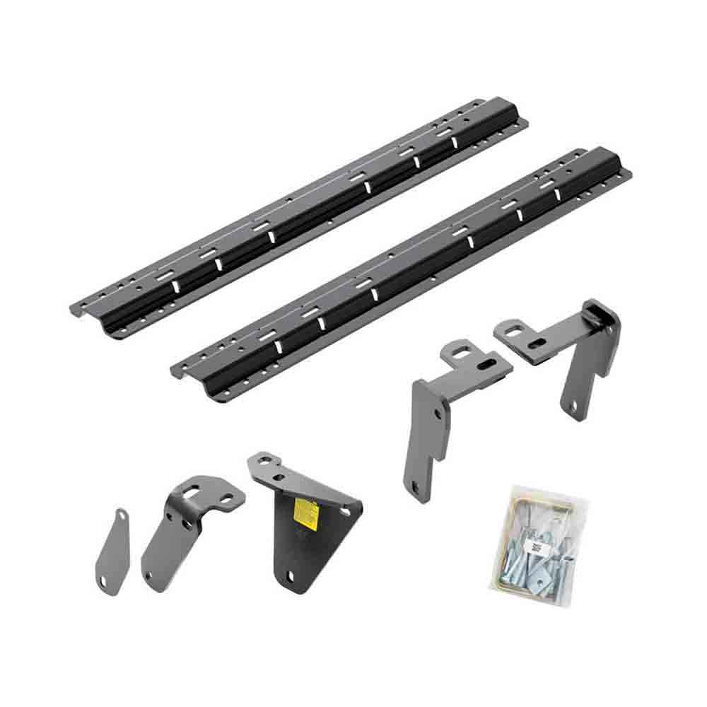 Reese Quick Install Fifth Wheel Mounting Brackets and 30035 Universal Rails fits 2013-Current Ram 3500
