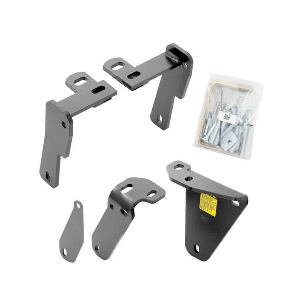 Reese Quick Install Fifth Wheel Mounting Brackets for 30035 Universal Rails fits 2013-Current Ram 3500 (30035 rails not included)