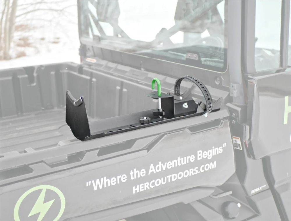 UTV Ice Vise Auger Carrier - Can-Am Defender