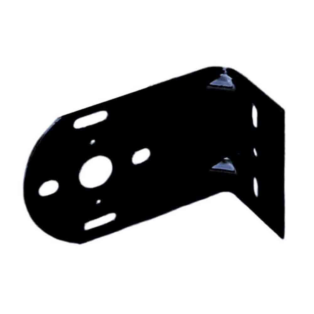 Universal Tail Light Mounting Bracket, Oblong Black Steel, 3
