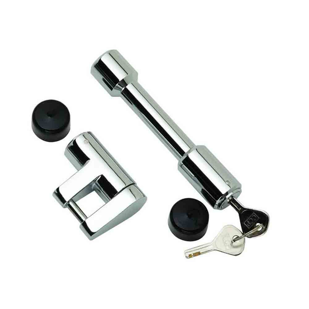 Bulldog Chrome Hitch Pin & Coupler Lock Combo