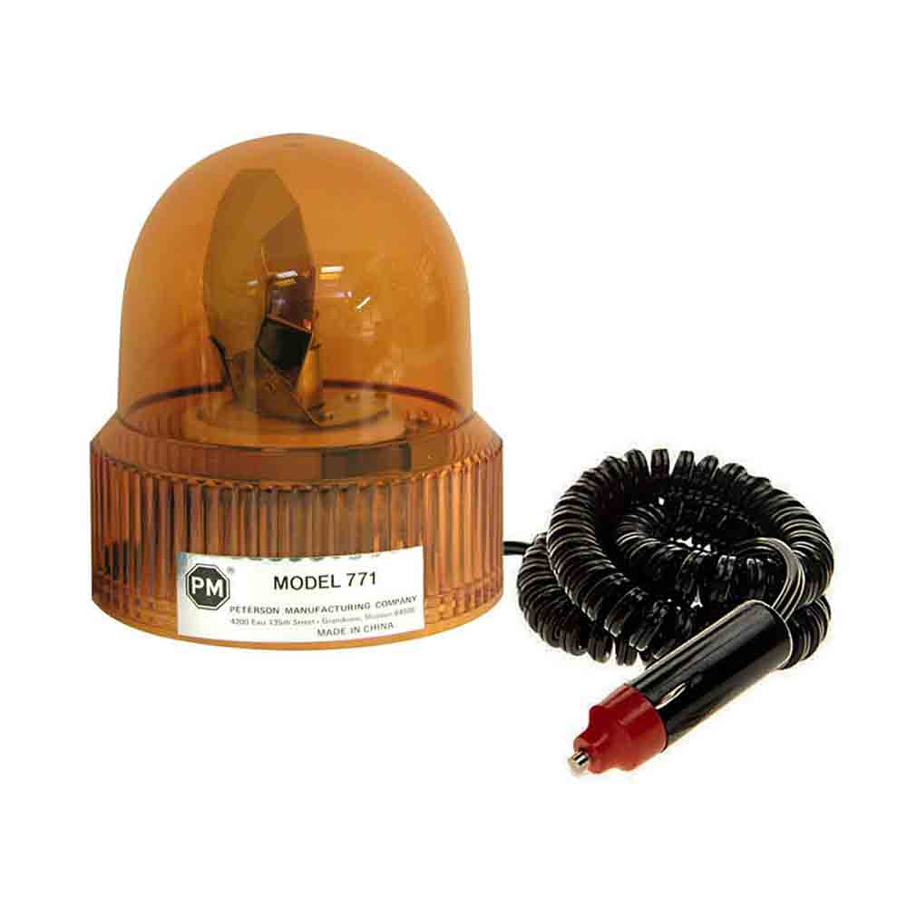 Rotating Amber Beacon (Magnetic Mount)