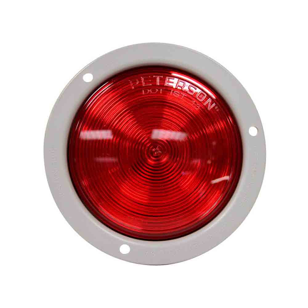 LED Tail Light - Flange Mount - 4 Inch Round