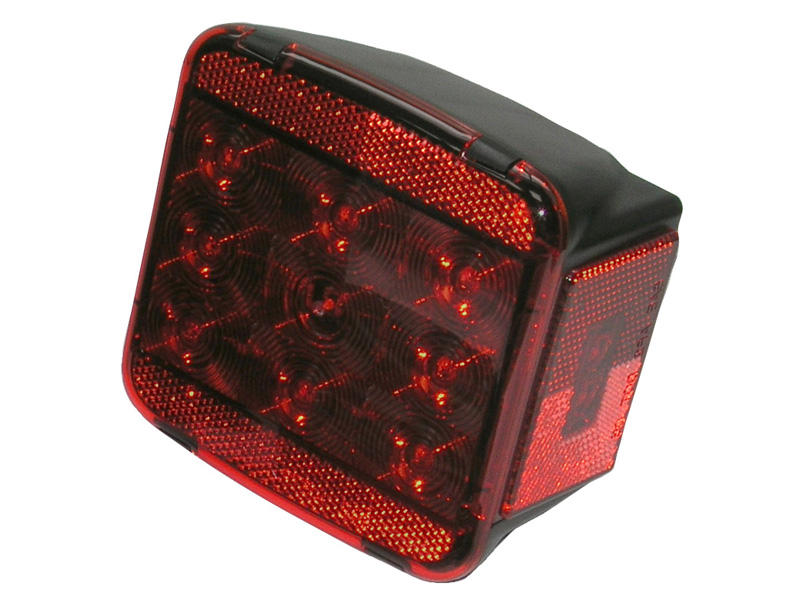 LED Square Trailer Tail Light - Right