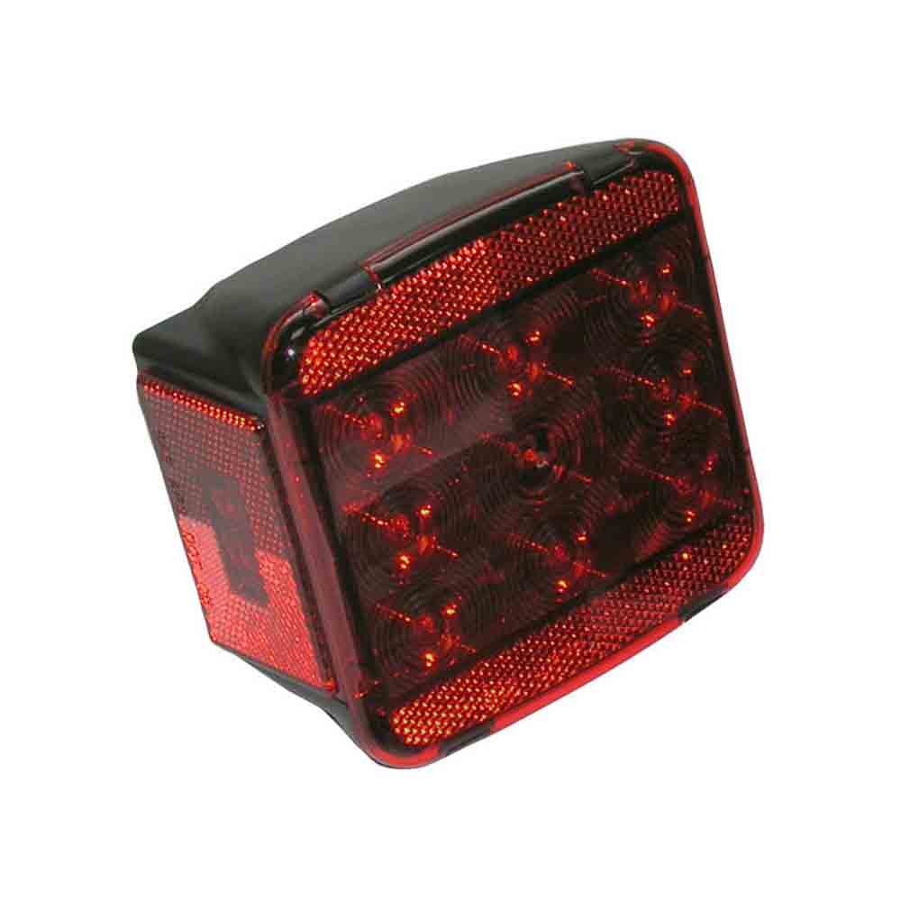 LED Square Trailer Tail Light - Left