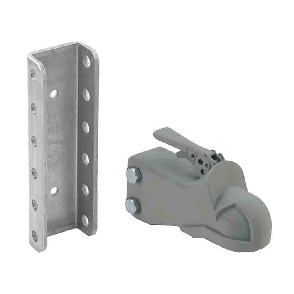 2 Inch Adjustable Cast Coupler with Channel and Hardware