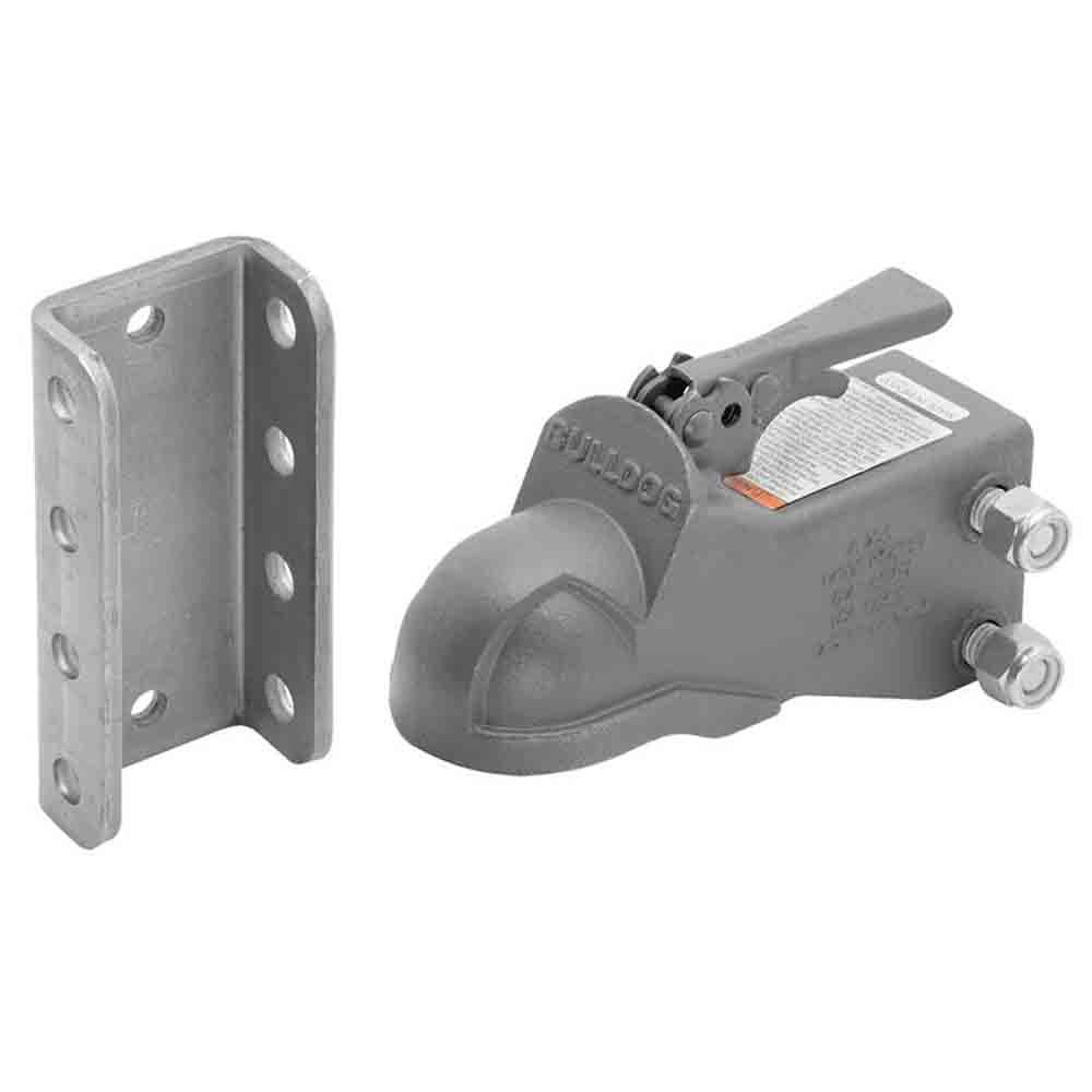 2-5/16 Inch Adjustable Cast Coupler with Channel and Hardware