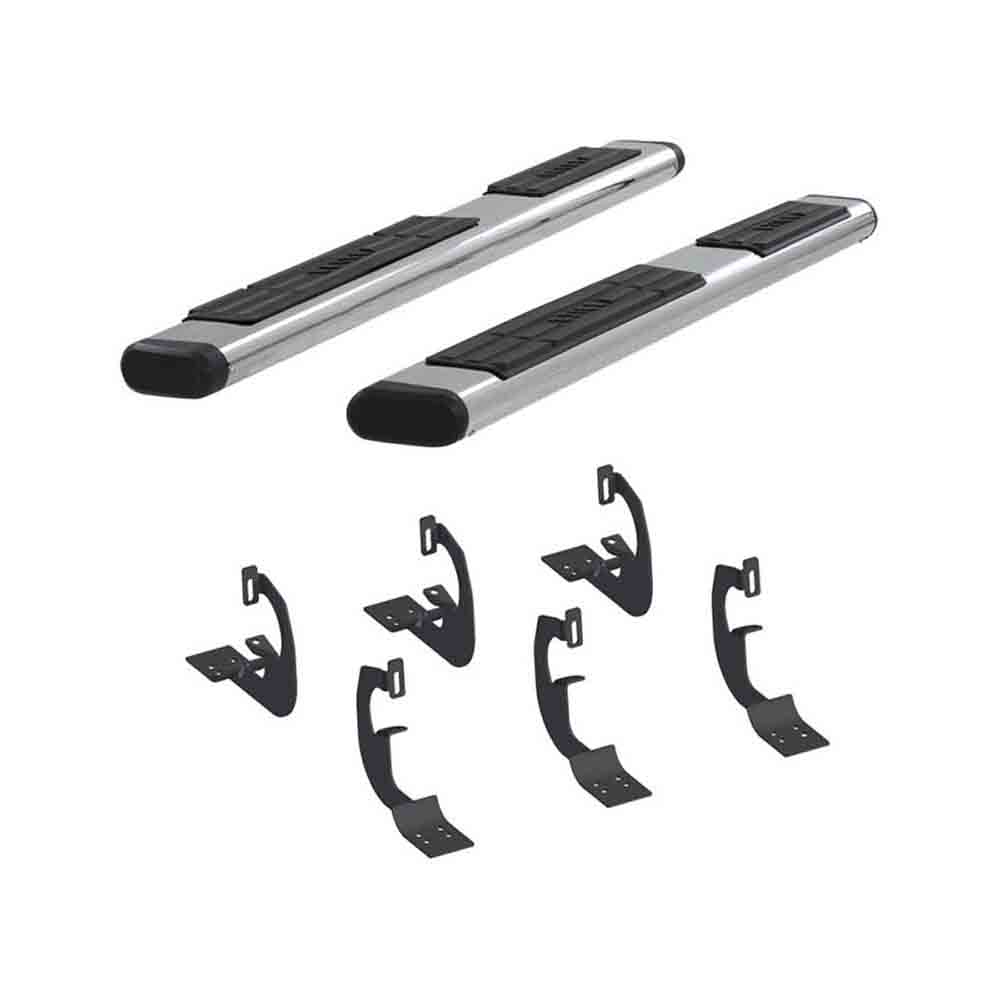 Select Chevrolet Tahoe, Silverado, GMC Sierra, Yukon Models Aries 6 Inch Oval Side Bars