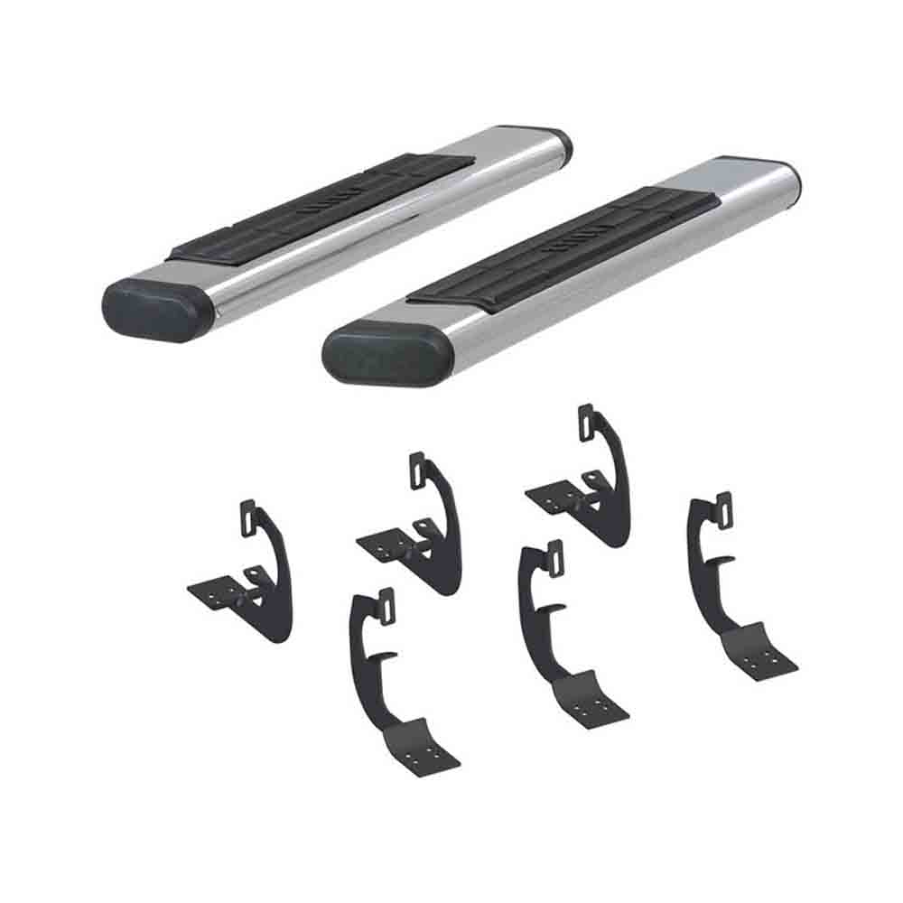Select F-250 SD, F-350 SD, F-450 SD, F-550 SD Models Aries 6 Inch Oval Side Bars