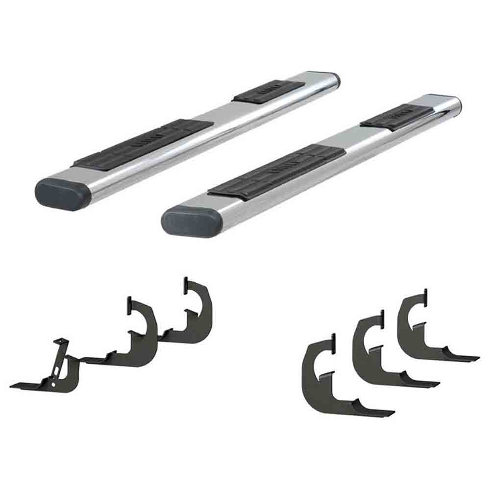 Select Chevrolet Silverado, GMC Sierra Crew Cab Pickup (Diesel) Aries 6 Inch Oval Side Bars