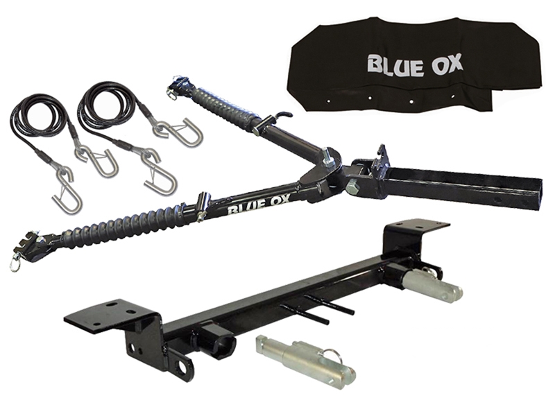 Blue Ox Alpha 2 Tow Bar (6,500 lbs. cap.) & Baseplate Combo fits 2007-2018 Blue Ox BX1126 Baseplate fits 2007-2018 Jeep Wrangler/Wrangler Unlimited (JK) (All Models w/ Standard Bumper) (No JL)