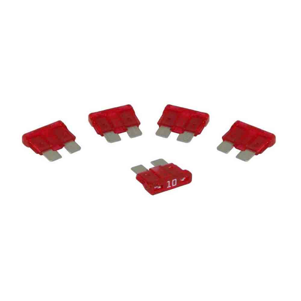 thumbnail image 2 of ATC 10A Blade Style Fuses – Pack Of 50, ATO/ATC Automotive Car Truck Fuses (10 Amp) 2 of 5