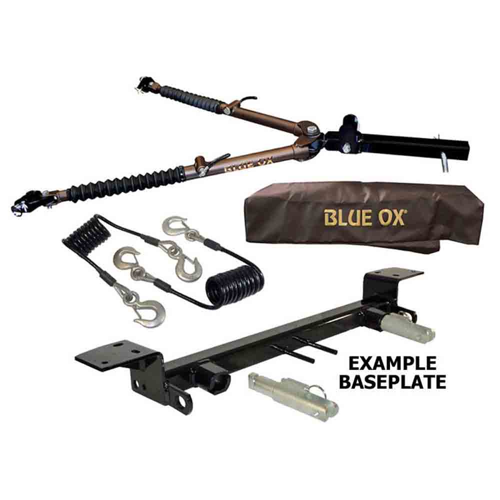 Blue Ox Avail Tow Bar (10,000 lbs. cap.) & Baseplate Combo fits 2015 Ford Focus (No RS)