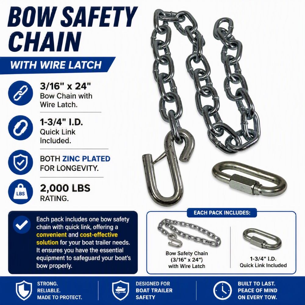Boat Trailer Bow Chain (BC-250)