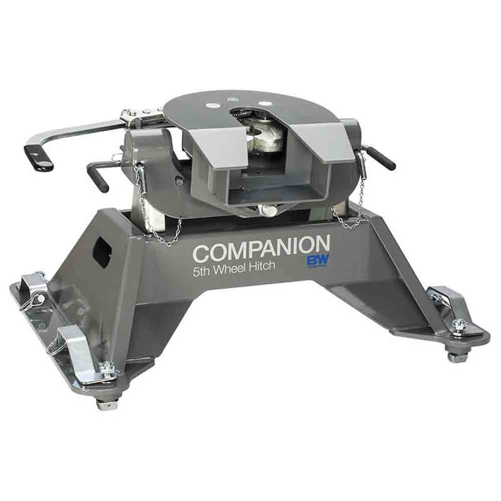 B&W 20K Companion Fifth Wheel Hitch for 2020 & Newer GM 2500/3500 Equipped with OEM Under-Bed Prep Package 