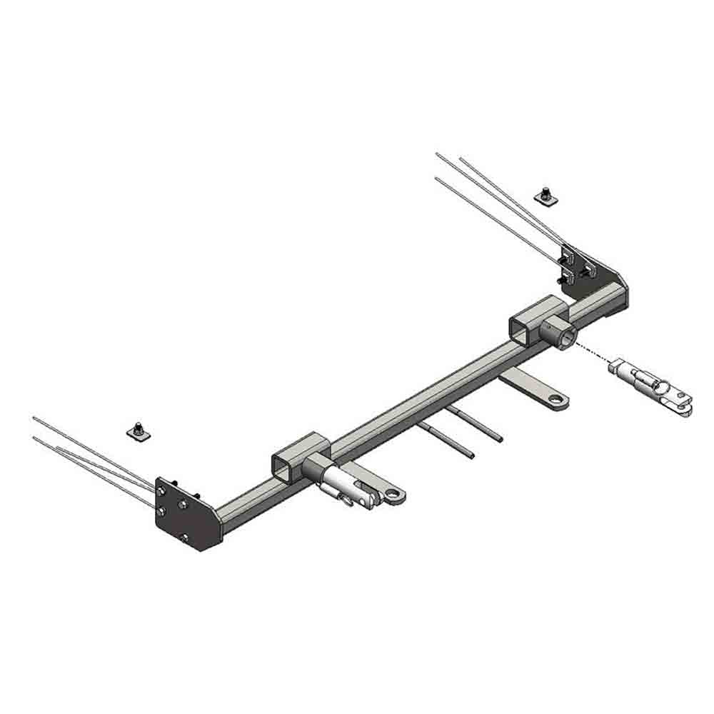 Blue Ox BX2232 Baseplate fits 2002-2004 Honda CR-V & 2003-2011 Honda Element