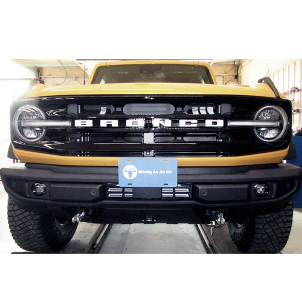 Blue Ox BX2698 Baseplate fits Select Ford Bronco with STANDARD BUMPER (without D'Rings)