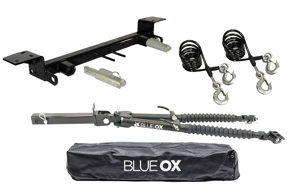 Blue Ox Alpha (8,500 lb) Tow Bar & Baseplate Combo fits Select Chevrolet Traverse and Traverse Limited (Includes Adaptive Cruise Control & Top Shutters) (No Lower Shutters)