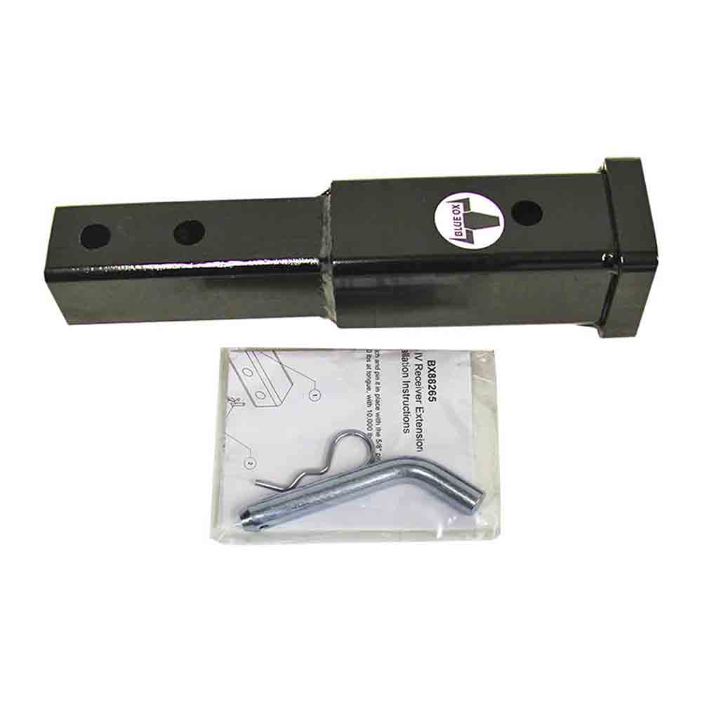 6 Inch Receiver Extension for 2 Inch Trailer Hitches