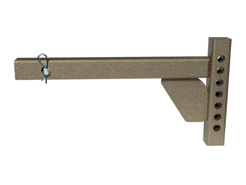 Blue Ox BXW4090 TrackPro WD Shank fits 2" Receiver, 7 Hole, 18"