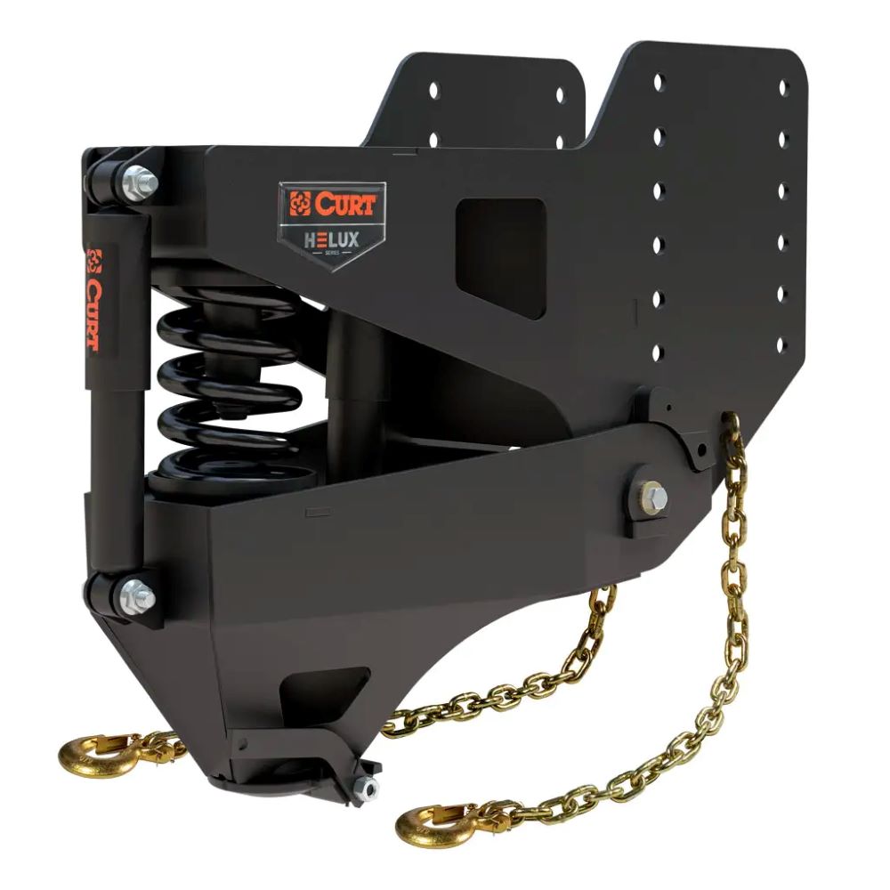 Helux Coil-Spring Gooseneck Pin Box, 2,700 lbs. Pin Weight, 20,000 lbs. Capacity