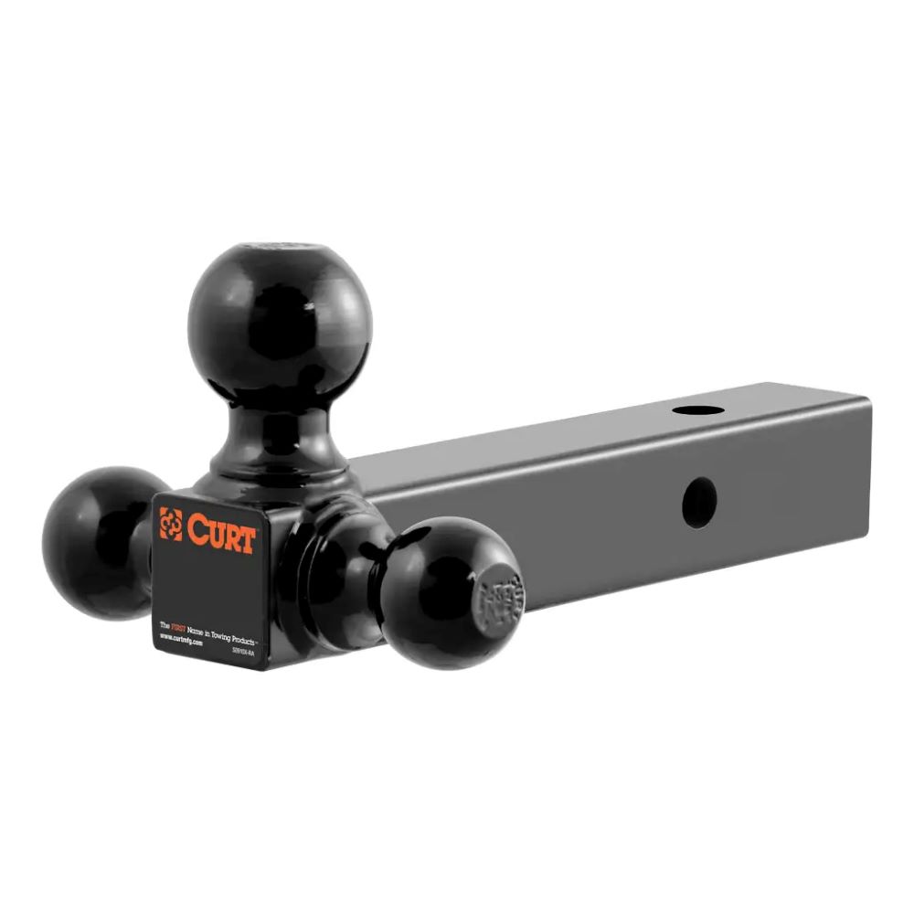 Multi-Ball Mount (2" Solid Shank, 1-7/8", 2" & 2-5/16" Black Hitch Balls)