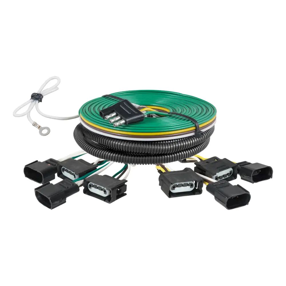 Custom Towed-Vehicle RV Wiriing Harness fits Select Ford F-250, F-350 (Without LED Tail Lights)