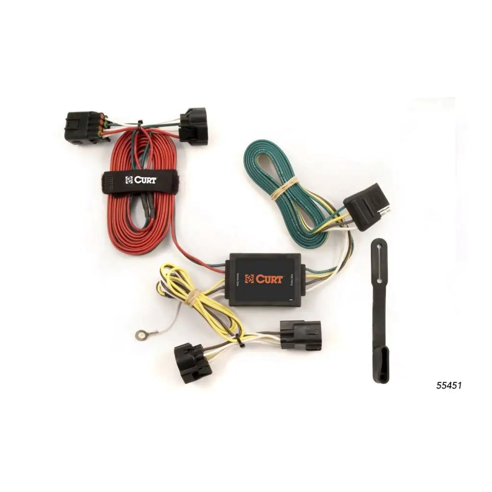 Custom Wiring Harness, 4-Way Flat Output, fits 2005-06 Jeep Grand Cherokee